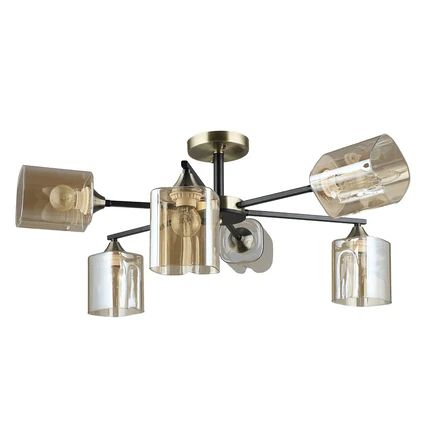 Потолочная люстра Arte Lamp MERCI A4185PL-6BK